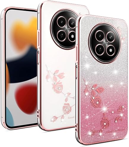 Custodia Realme 12/12+ Plus ILING - Design Floreale Antishock TPU - Foto 2