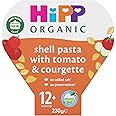 HiPP Organic Shell Pasta with Tomatoes & Courgette Toddler Tray Meal 1-3 Years 230g (Pack of 5)