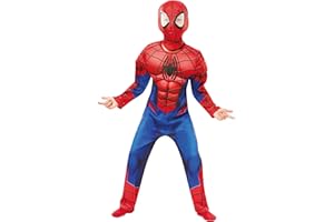 Rubie's Official Marvel Spider-Man Deluxe Childs Costume, Kids Superhero Fancy Dress