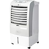 Amazon Basics 3-Speed Oscillating Portable 3-in-1 Air Cooler (Fan, Humidifier, Purifier) with Timer and Remote Control, 60W [