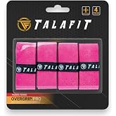 TALAFIT Pack of 4 OverGrips Padel - Pro Model Padel Grip - Paddle Grip - Overgrip Paddle Perforated - - Tennis Grip - Padel A