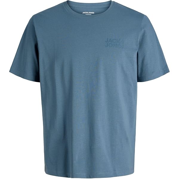 T-shirt Jack & Jones Joralmeria Bold Branding – Homme – Coupe Normale – Col Rond – Manches Courtes – Décontracté été
