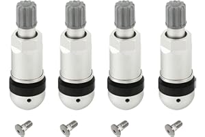 CDWTPS HLV012 TPMS Clamp-IN Valve Stem,replacement OE Car Tyre Pressure Monitoring Sensor Valve Stems pack of 4