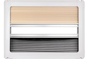 JWS Sichtschutz Insektenschutz Rollo Sonnenschutz Caravan, Wohnwagen Seitenfenster:700 x 400mm