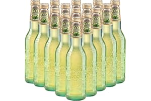 Tè Verde Bio | Galvanina | 12 Bottiglie in Vetro Scolpito | 355 Ml | Eccellenza Italiana | Infuso delle Migliori Foglie di Te | Bibita Dissetante Biologica