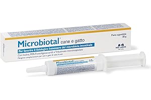 NBF Lanes | Microbiotal Cane e Gatto, Pasta Appetibile 30 g, per Favorire il Fisiologico Benessere del Microbiota Intestinale