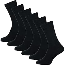 SOCKS SUPPLY - Everyday Classics 5er Pack Business Socken - Atmungsaktive Baumwolle, Schwarz