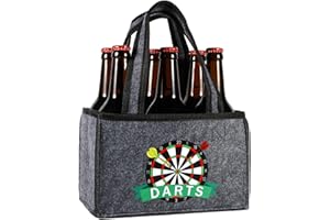 Anicy Lustige Dart Geschenke für Männer, Darts Zubehör, Personalisierte Dart Geschenk, Männerhandtasche Bier, Dartfans Geburtstagsgeschenk, EIN Geschenk für den Dartfan