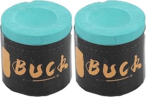 SAKERR Cue Chalk Green, 2Pcs Pool Chalk Pool Cue Billiard Chalk Snooker Cue Chalk Dry Powder Snooker Cue Tips No‑Slip Professional Snooker Chalk Snooker Accessories for Billiard Tables Bars Home Sports