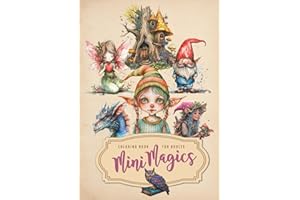 Mini Magie Malbuch für Erwachsene: Magie magisches Malbuch für Erwachsene | Malbuch Graustufen | kleine Clipsarts zum ausmalen | A4: Magic Coloring ... Grayscale Coloring Book | Clip-art Coloring