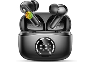 CHALVH Wireless Earbuds, Ear Buds Bluetooth 5.4 Headphones 2025 with ENC Noise Cancelling, Bluetooth Earphones 48H Playtime Wireless Earphones HiFi Stereo, in Ear Headphones IP7 Waterproof/USB-C Fast Charge