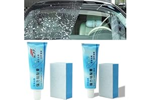 COTTNY Car Glass Oil Film Cleaner, Glass Film Removal Cream, Glass Oil Film Cleaner, Windshield Cleaner Glass Clear Car Paint Oil Film Remover
