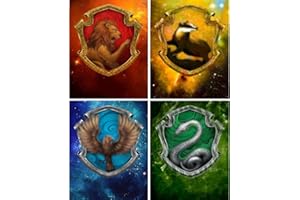 Pykaqil 4 Piezas Paint by Numbers Adult, Cuadros para Pintar por Numeros, Pintar por Numeros Adultos con Pinceles y Pinturas 40 * 50 cm (Sin Marco)