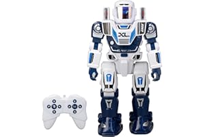 Silverlit - Ycoo - Program A BOT XL – Robot Programmable 40 cm avec 48 Actions - Effets Sonores et Lumineux - Dès 5 Ans