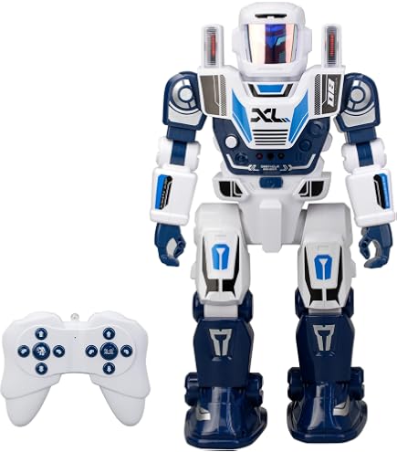 Buki Robot Marko – 20 Fonctions (Marche, Danse, Sons) – Télécommande IR – Programmable – Dès 7 Ans – Batterie Rechargeable