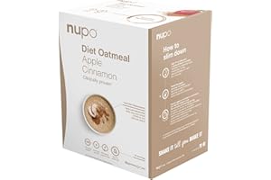 ‎NUPO NUPO® Diet Meal Replacement extreme [Apfel-Zimt - 12 Portionen] - Kalorienarme Ernährung & GMO frei - Vollwertige Mahlzeitersatz abnehmen - Food replacement - Nahrungsersatz abnehmen