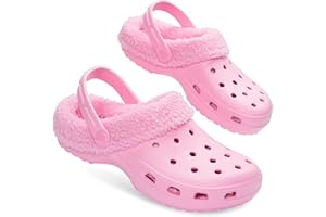 CityComfort Zoccoli Donna, Ciabatte Invernali con Fodera Pile - Regalo Donna