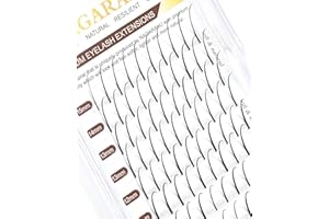 NAGARAKU Spike Przedłużanie Rzęs Samoszczepiające Indywidualne Sztuczne Rzesy Elipsy Delikatne Frędzle Lash 120 Sztuk 0.07mm C Curl 8-15mm Czarny Cosplay Manga Supplies