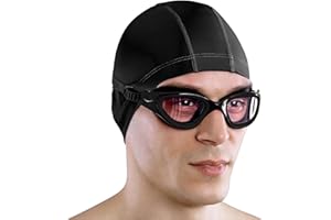 AqtivAqua Gafas de Natación DX, Gafas Natacion de Visión Amplia para Hombres y Mujeres Adultos, Anti Vaho Sin Fugas