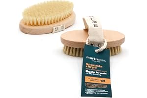 martini SPA Spazzola Corpo a secco con setole naturali