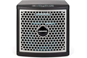 Glaziar Predator S141UV Purificador de Aire Ionizador, Purifica y Desinfecta Aire y Superficies, Hasta 140m² Potente Filtro Elimina 99,99% Bacterias, Humos, Olores, Alérgenos, Mando Distancia
