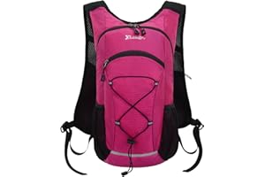 JXCTNNU Hydration Pack Backpack Running Vest Running Backpacks Water Backpack Lightweight Functional Hydration Pack for Women Men Marathon Trail Running Hiking Biking Climbing