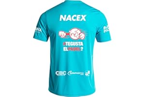 Barcelona Padel Tour - T-Shirt Technique à Manches Courtes Barcelona Padel Emoji - Impression Spéciale Padel - Toucher Doux et Séchage Rapide - Sportswear