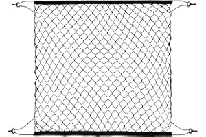 DOCAS 1 Rete per Auto, 1PACK 70X70CM Rete Bagagliaio per Auto,Rete Portaoggetti Tasca Oganizer, Tasca Telo Protettivo Universale Mesh per Camion, Auto, SUV, Barche (Stile 5)