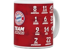 FC Bayern München I Tasse Signature 2025-26 0,3 l I Rot/Weiß