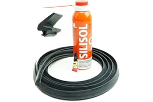 WDF-SERVICE GMBH Ersatzteil für Braas/Dörken Atelier-Fenster, Dichtungs-Set AF 86/BA/DA, 70/110 (70/123)