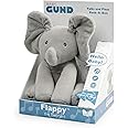 GUND Flappy Elefantino Peluche Interattivo | Canta e parla in Italiano | Muove le orecchie | Peluche di 30.5 cm | Peluche per