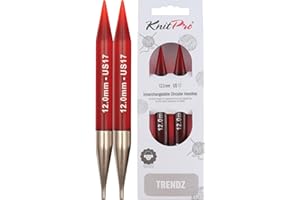 KnitPro Trendz - punte intercambiabili per ferri circolari, multicolore 12