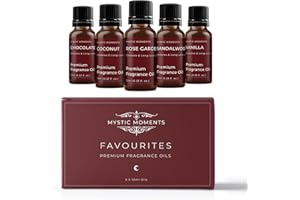 Mystic Moments Oli Profumati - Pacchetto Introduttivo da 5 x 10ml - Puri al 100%