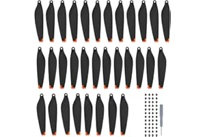 iEago RC 32Pcs Propellers for DJI Mini 4 Pro/Mini 3 Pro, Replacement Prop Blades Low Noise Quick-Release Blades Props Wings Accessories Exclusive Screws & Screwdrivers (Not for DJI Mini 3)