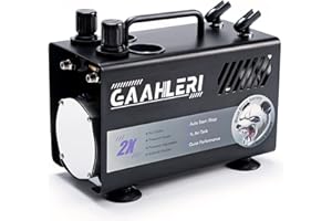 Compressore silenzioso a secco Gaahleri GT-918 NERO