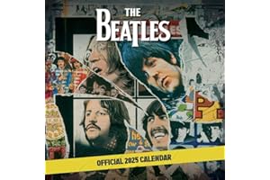 2025 Calendar The Beatles Month to View Square Calendar Official Product: Original Danilo-Kalender [Mehrsprachig] [Kalender]