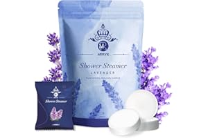MR MIRYE Lavendel Duschbomben, 18 Pack XL Duschdämpfer Lavendel Aromatherapie mit ätherischen Ölen, Selbstpflege Valentinstag Geschenke für Frauen