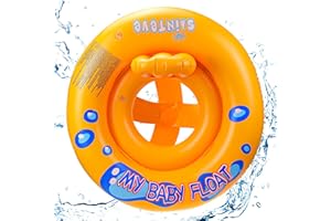 BDAO GIFT Baby Swimming Ring Float,Inflatable Swimming Ring with Seat for Baby/Kid 6-36 Months