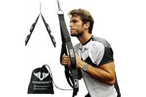 VIKINGSTRENGTH Tricep Rope - Tricep Rope Cable Attachment with Greater Range of Motion and Anti-Slip Material - Pull Down Rope for Cable Machine + V-Strength Workout App