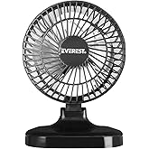 Lunatic Everest FAN-503 7" B&uuml;y&uuml;kl&uuml;ğ&uuml;nde Masa &Uuml;st&uuml; Siyah Usb Fan Serinletici Vantilat&ouml;r
