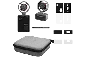 Austrian Audio MiCreator System Set für Musik und Content Produktion, Recording-Equipment (inkl. MiCreator Studio Mikrofon, Satellite Mikrofon, 2X Faceplates, MiniBar Stereo Schiene, Case, Kabel)