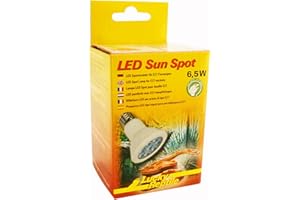Lucky Reptile LED Sun Spot 6,5 Watt - Lampe LED pour Douille E27 - Lampe pour Terrarium avec Une Puissance Lumineuse impressionnante - Lampe pour Terrarium - Eclairage du Terrarium 1 pc