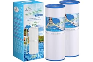 TOREAD Spa Filter Ersatz für Pleatco PRB50-IN, Unicel C-4950, Filbur FC-2390, Guardian 413-212, Dynamic 03FIL1600, Pentair R173434, 5 x 13 Whirlpool-Filter