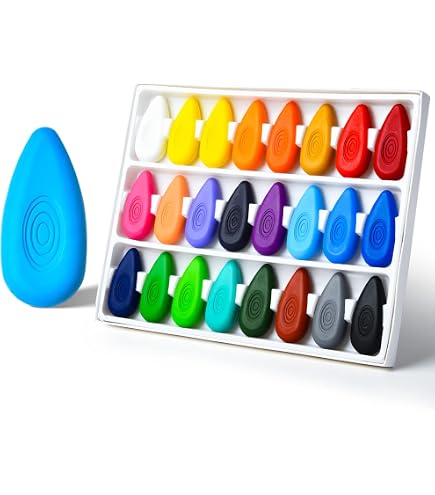 Sachet de 16 Crayon Rocks dans son sachet de transport en velours rouge