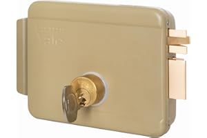 Yale Serratura elettrica da applicare per cancelli Y68000501 mano destra, acciaio verniciato, basso voltaggio, entrata 50 mm