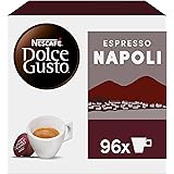 NESCAFÉ DOLCE GUSTO Espresso Napoli Caffè, 6 Confezioni da 16 capsule (96 Capsule Compatibili con Sistema Nescafé Dolce Gusto