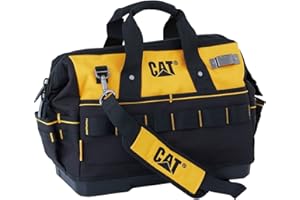 Borsa portautensili 25 L Caterpillar GP-65049 Poliestere 600D / PVC 18 tasche esterne 12 tasche interne Leggero
