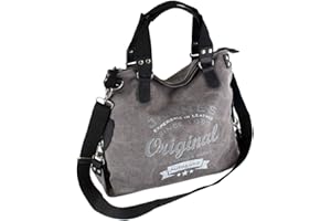 J JONES JENNIFER JONES J JONES – Bolso de lona para mujer, bolso de hombro grande