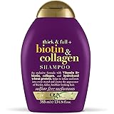 OGX Biotin & Collagen Hair Thickening Sulfate Free Shampoo, 385 ml