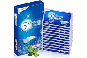 ETRSAIRL Zahnaufhellung Strips, Bleaching Zähne Streifen mit Aufhellen Ergebnisse, Teeth Whitening Stripes für Effektiv Removes Deep Stains, Schnell Zähne Bleichen zu Hause